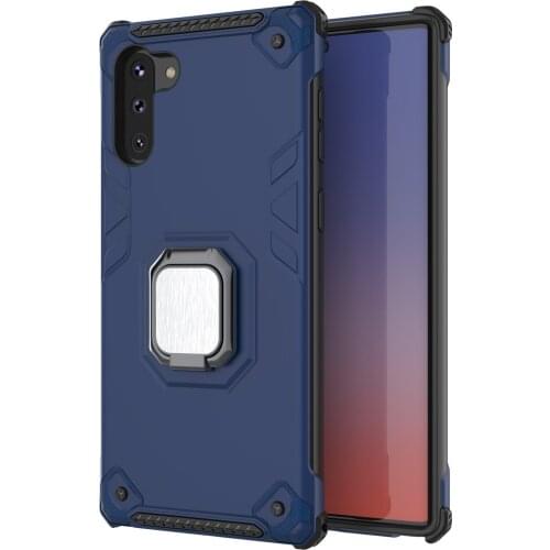 50 pcs For Samsung Note10 Pro Luxury Magnetic Ring Shockproof 2 in 1Mobile Phone Case For Samsung Note10 Note 9