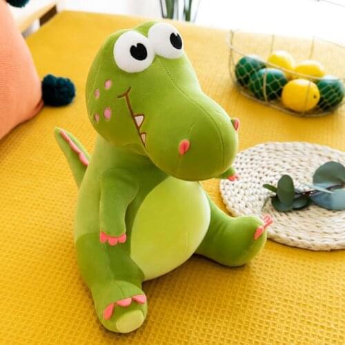 Cute Eye Sitting Large Crocodile Children Plush Stuffed Toy Birthday Christmas Gift