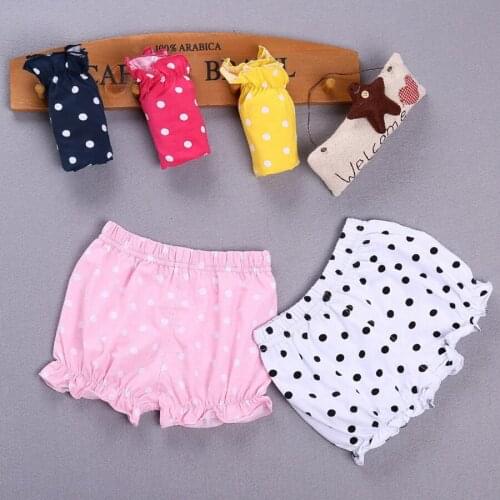 DHL 200pcs Baby Boy Girls Cotton Shorts Infant Ruffle Bloomers Toddler Summer Panties