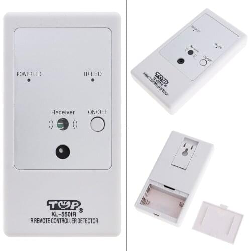 Kelang KL-550 IR English Version Infrared Remote Control Detector with 10M Remote Control Distance Support 2 AAA Batteries