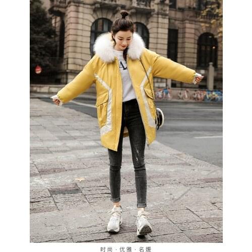 Fashion Winter Cotton Jacket Women Hooded Thick Female Jacket Coat Slim Warm Winter Outwear