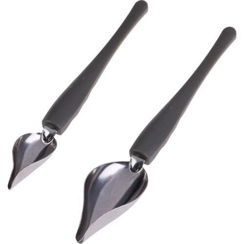 New Creative Decor Spoon Decorate Sushi Food Draw Tool Design Sauce Dressing Plate Dessert Bakeware Cake Gastronomy Spoons Tools