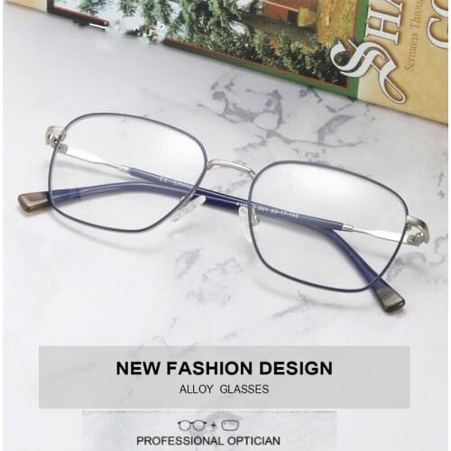 BLUEMOKY Blue Light Blocking Glasses Frame Optical Myopia Anti Blue Light Lens Square Business Goggles Compute Gaming Eyewear