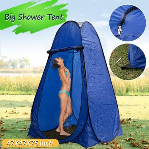Portable Pop Up Privacy Tent Toilet Tent Camping Shower Tent Changing Room For Outdoor Quick Opening Dressing Tent