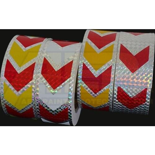 Car Reflective Sticker DIY Self Adhesive Laser Reflective Strip Safety Warning for Truck Bicycle motorcycle Scooter Camper Decor