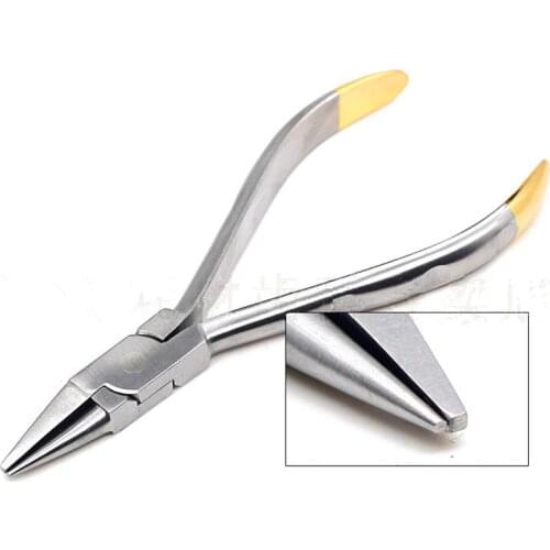 Dental Orthodontic Bird Beak Plier Light wire bending Forming CE wire Instrument Stainless steel