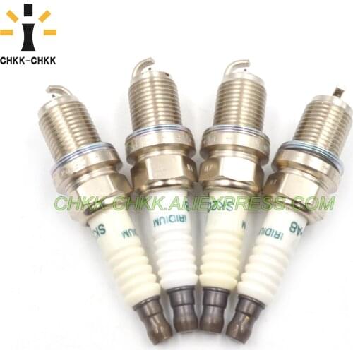 CHKK-CHKK Iridium POWER SPARK PLUG MR984943 SK20PR-A8 for 2003-2006 Mitsubishi Montero 3.8L