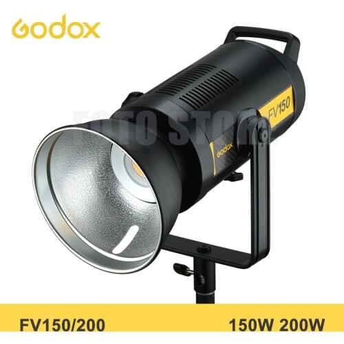 GODOX FV150 FV200 LED Video Light 150W 200W Continuous Light 5600k Camera Photo Studio Photography Light Flash