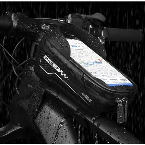 Bicycle Handlebar Bag Rainproof Bike Phone Holder Support Large Capacity Cycling Equipment Mtb Mountain Bike Accessories