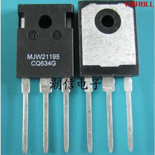 10Pcs MJW21195 MJW21196 New