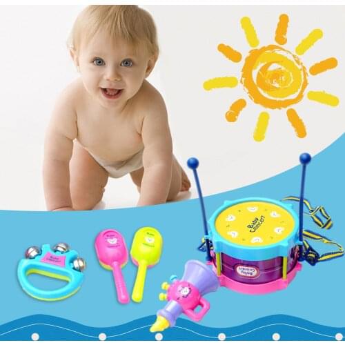 Baby Musical Drum Toy Set, Kids Musical Instruments, Children Musical Instrument Drum Enlightenment Toy
