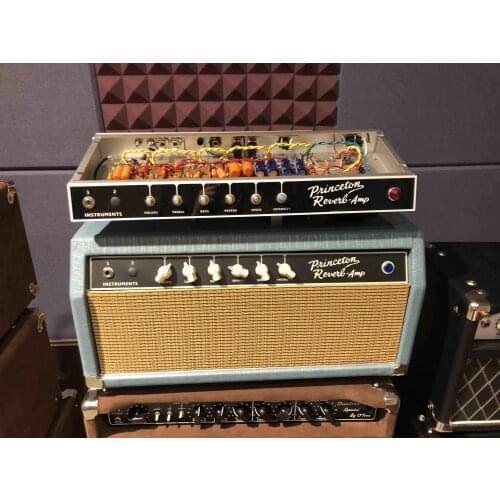 Custom Grand Princeton Reverb Amp Guitar Amplifier COMBO HEAD 15W 1*12 Inch JENSON Speaker Based on AA1164 Circuit