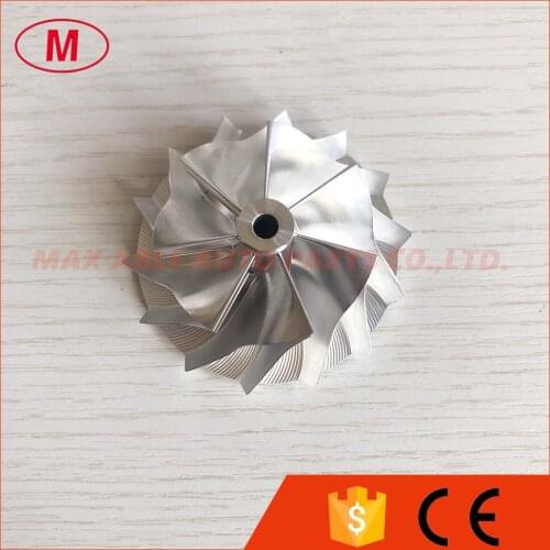 K04 41.94/56.08mm 5306-123-2203 7+7 blades reverse high performance turbocharger billet/milling/aluminum 2618 compressor wheel