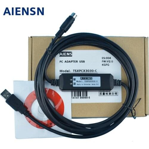 Suitable for Schneider Twido full range of PLC programming cable data download line TSXPCX3030-C