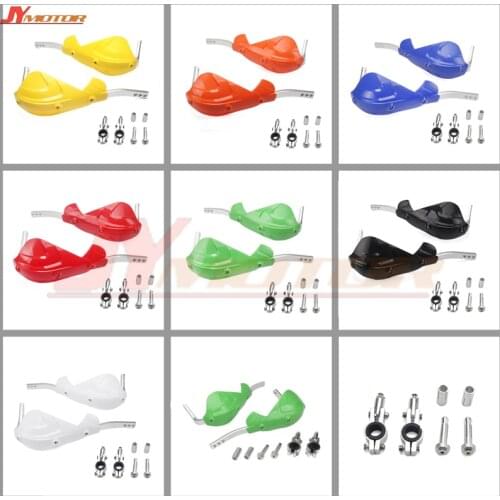 Motorcycle Handlebar Hand Guard Protector Protection Universal Aluminum Hand Guards for Motorcycle Dirt Bike ATV Motocross