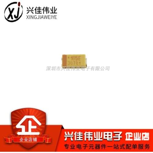 Original 20pcs/ 3216 A 1UF25V 1206 105E 10% Tantalum Capacitor