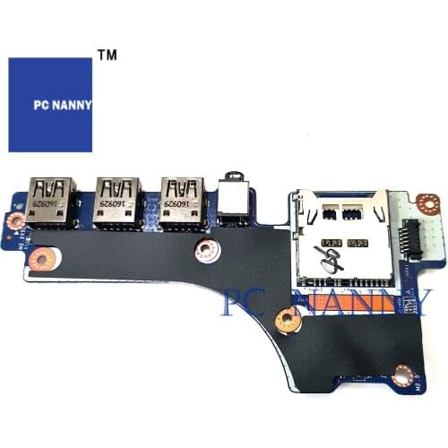 PCNANNY FOR Precision 7520 Speaker PK23000US00 01K91J USB SD Card Reader Board 00HY61
