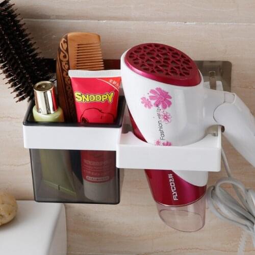 Hair Dryer Rack Free Punching Toilet Toilet Hair Dryer Rack Bathroom Toilet Rack Hair Dryer Rack Household Item Bathroom Box