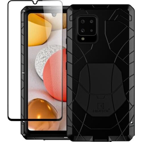 Heavy Duty Protection Phone Case for Samsung Galaxy A42 5G Shockproof Cover For Galaxy A42 A52 A72 Case with Tempered Glass Gift