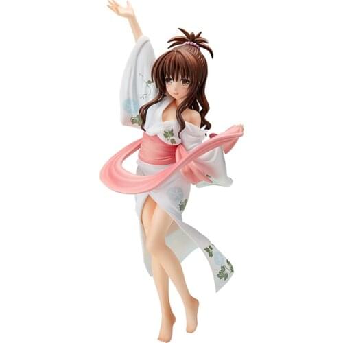 Anime To Love Ru Darkness Sexy Figure Yuuki Mikan Yukata Ver. PVC Action Figure Sexy Figures Collection Model Toys Gift
