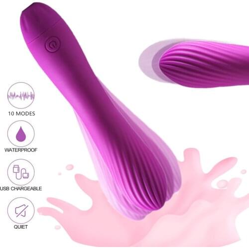 Silicone Dildo G-Spot Vagina Clitoral Vibrator Stimulator Massager Masturbator Waterproof Rechargeable Female Adult Products