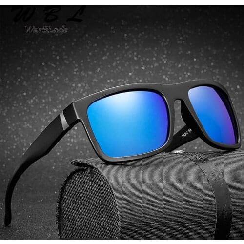WarBLade New Sunglasses Unisex Square Vintage Sun Glasses Brand Polarized Sunglasses Retro For Women Men Gafas De Sol