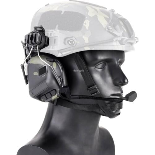 Tactical Sound Pickup Headset Military Airsoft Noise Reduction Headphone Army Hunting Shooting Hearing Protect Earmuff Headset