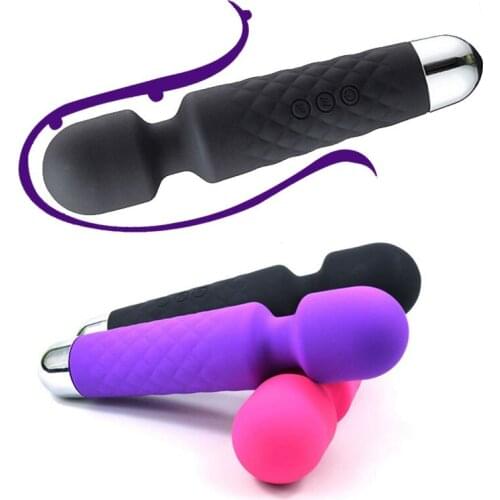 Magic Wand Strong G Spot Vibrator Sex Toys For Woman Men Couples Breast Massager Vibrators Dildo Anal Adult Game Erotic Sex Shop