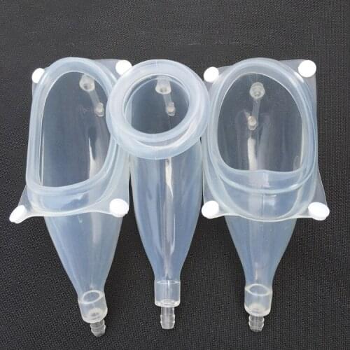 High quality male/female soft silicone urine collector hemiplegia breathable urinary incontinence disabled 4 urine bag