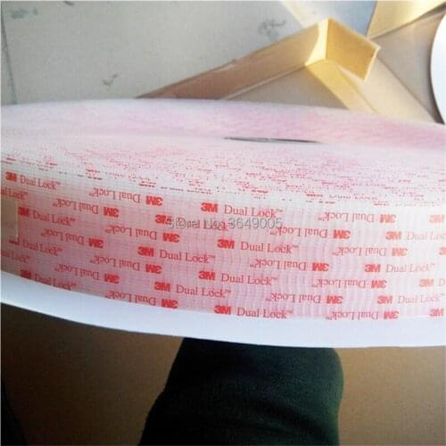 3M Dual Lock Reclosable Fastener Sj3560 Clear Mushroom Fastener Adhesive 3M Tape 2In*50Yard 1Rolls