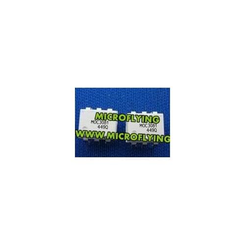 10PCS MOC3081 DIP-6 ZERO-CROSS PHOTOTRIAC DRIVER OPTOCOUPLER New