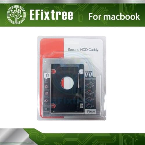 2.5'' 2nd HDD SDD Hard Disk Drive Caddy Adapter for Apple MacBook Pro MD313 MD314 MD318 MD322 MD311