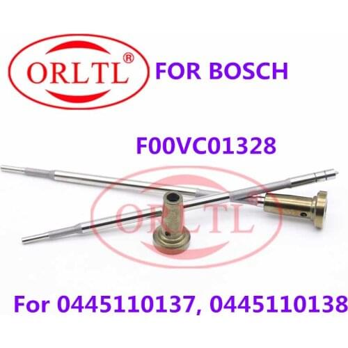 4 pieces F 00V C01 328, F00VC01328 Common Rail Injector Valve And F00V C01 328 For 0445110137, 0445110138