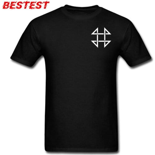 4444 Logo T Shirt for Men Team Tshirt 100% Cotton Summer/Fall T-Shirt Casual Tops Tees Short Sleeve Coupons Round Collar Shirts