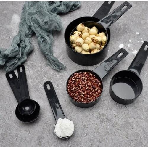 5/10PC Plastic Measuring Cup Measuring Spoon Measuring Bowl Set For Offee Sugar Cake Baking Measuring Kitchen Cooking Tools