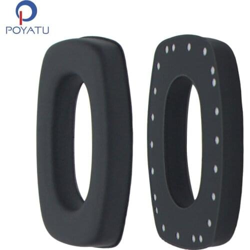 POYATU Ear Pads Headphone Earpads For Howard Leight Impact Ear Pads Headphone Earpads Cushion Cover PU Leather Ear Pads Earmuff