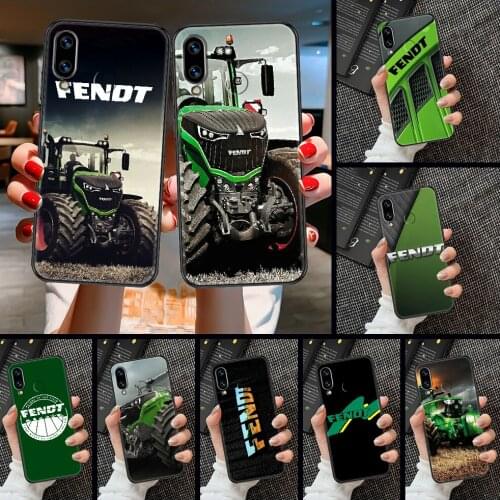 Fendt Tractor Brand Phone case For Huawei Honor 6 7 8 9 10 10i 20 A C X Lite Pro Play black painting hoesjes silicone cover