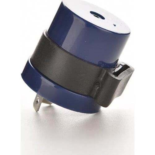 Motor Buzzer Flasher Relay Indicator DC 6V 12V Input 2 Pins Motorcycle Blue Inbuilt Beeper Flasher Turn Signal LED Blinker