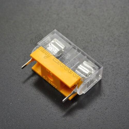 100set 5*20MM / 5x20MM Fuse Holder With Transparent Cover