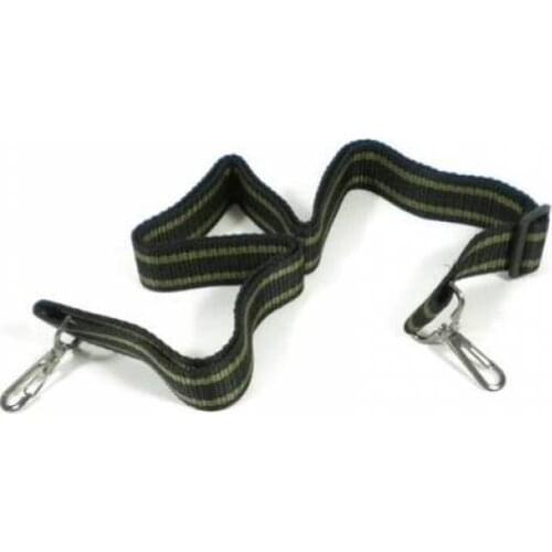 Economical snap hooks metal belt airsoft black-green