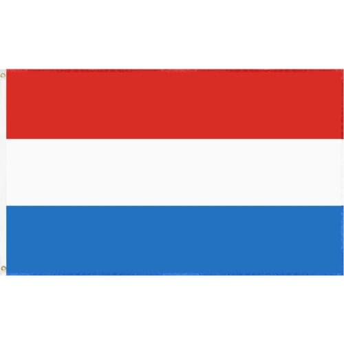 JiaHao Wholesale 100% Polyester Stock 3x5ft Netherlands Flag