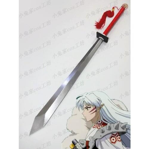 Inuyasha Sesshoumaru Cosplay Sword Weapon Cosplay Props Katana EVA Scabbard Decorative Halloween Christmas Party Replica Prop