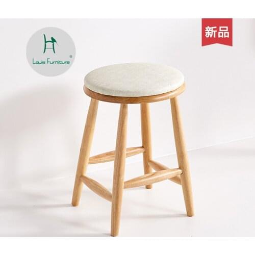 Louis Fashion Dining Stools & Benches household simple modern dressing round northern Europe fashion creative makeup