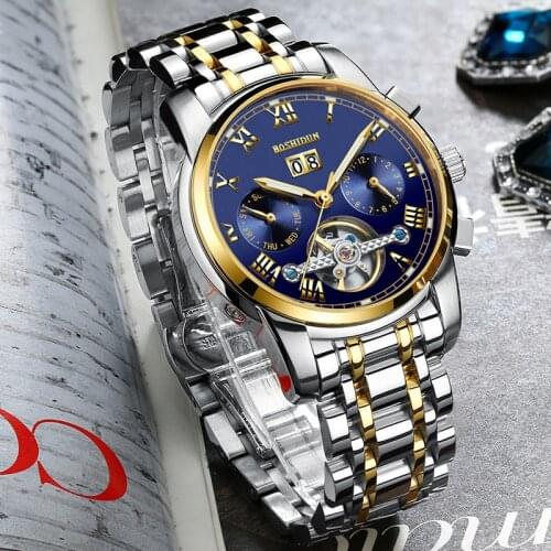 All Automatic mechanical watch Men Top Brand Luxury Wrist Watch mens fashion hollow multifunctional waterproof luminous watch