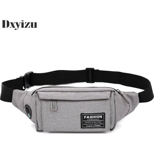Chest bag casual pockets outdoor sports shoulder bag pockets multi-function bag belt bag storage bag waist bag men