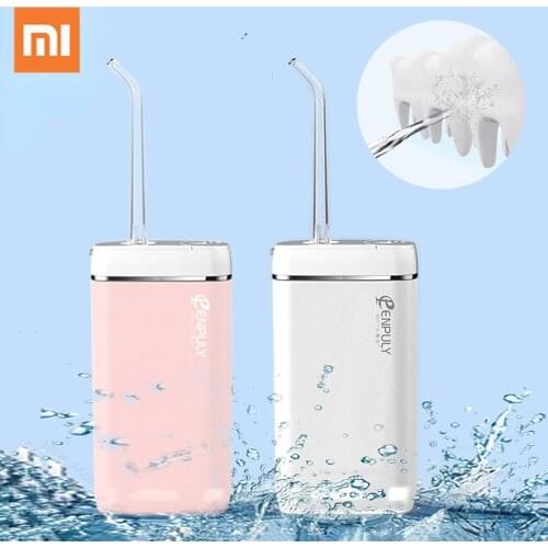 New ENPULY Electric Oral Irrigator Portable Water Dental Flosser IPX8 Waterproof USB Rechargeable 3 Modes Cordless Teeth Cleaner