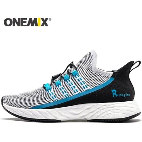 ONEMIX 2021 Summer soft air cushion Vulcanize Tennis breathable Men Sneakers Lightweight Reflective Outdoor Sports Casual Shoes