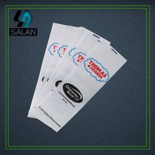 Custom Synthetic tape printed tags Three colors logo Sewing Tag for clothing care labels fabric washing tags