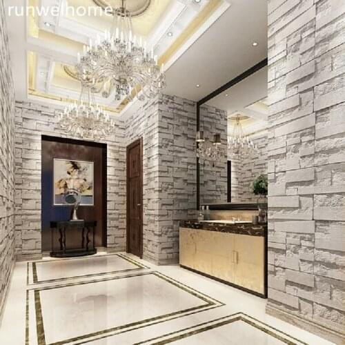 Обои под кирпич Runwelhome China At AliExpress