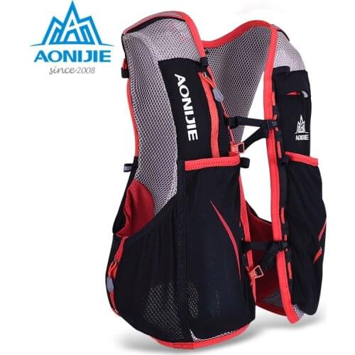 AONIJIE Professional Women Men Marathon Hydration Vest Pack For 1.5L Water Bag Cycling Hiking Bag Outdoor Sport Running Backpack